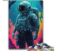 Puzzles for Adults Teens 2000 Pieces Fantasy Astronaut Challenging Game And Family Play for Is Ideal As A Gift for The Whole Family 70x100cm