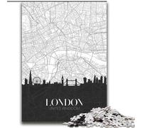 Puzzles for Adults Teens 2000 Pieces London UK, for And from 14 Years And over Educational Learning Toys Family Games Birthday Present 70x100cm
