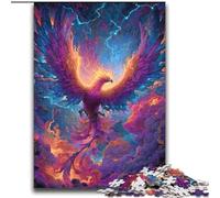 Puzzles for Adults Teens 2000 Pieces Mysterious Phoenix for Age 14 Years And over Decompressing Intellectual Educational Toy Great Gift 70x100cm