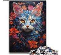 Puzzles for Adults Teens 2000pc Puzzle Cat in The Flowers Learning Educational Toys Family Games Enhance Love between Couples 70x100cm