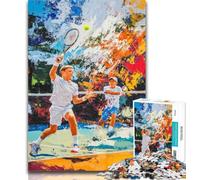 Puzzles for Adults Tennis Players 1000 Pieces Jigsaw Puzzles For Teens And Adults,Learning Educational Toy for Is Ideal As A Gift for The Whole Family 50x75cm