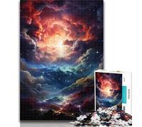 Puzzles for Adults The Universe of Fantasy 1000 Pieces Jigsaw Puzzles for Adults And Teens,with Fully Interlocking Randomly Shaped Pieces for And 14 Years Old 26x38cm