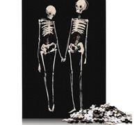 Puzzles for Adults Together Till Death 1000 Piece Jigsaw Puzzles Wood Jigsaw for Adults And Age 18 Years Up Impossible Puzzle 1000pcs (75x50cm)