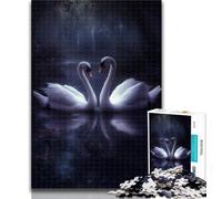 Puzzles for Adults White Swan 1000 Piece Jigsaw Puzzles for Teenagers,Classic Educational Games Beautiful Decoration 50x75cm