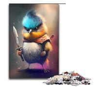 Puzzles for Adults1000 Piece Anger Of Baby Bird Jigsaw for Kids Wood Jigsaw Decompressing Intellectual Educational Toy 75x50cm