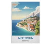 Puzzles For Creative Gift Home Decor，Motovun Croatia，Adults 1000 Piece Jigsaw Puzzle- Christmas，70x50，paper puzzle，AA-1098