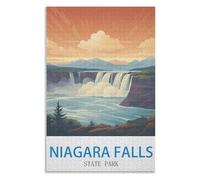 Puzzles For Creative Gift Home Decor,Niagara Falls State Park,Adults 1000 Piece Jigsaw Puzzle- Christmas,38x26,paper puzzle,AA-658