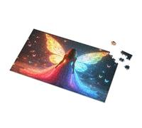 Puzzles For Kids Ages 4-6 Enchanted Butterfly Wings: A Magical Fantasy Picture Puzzle Boy Toys Girl Toys Age 4-5(1000PCS)