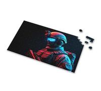 Puzzles For Kids Ages 4-6 Future Warriors Are Equipped With Night Vision Goggles And Tactical Vests Picture Puzzle 4 Year Old Girl Birthday Gifts Puzzle Board(1000PCS)