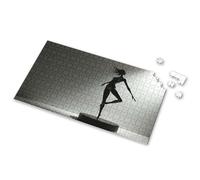 Puzzles For Kids Ages 4-6 Silhouette Of A Dancing Figure Picture Puzzle 4 Year Old Girl Birthday Gifts 300 Piece Puzzle(300PCS)