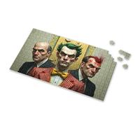 Puzzles For Kids Ages 4-6 Three Men In Suits With Distinctive Hairstyles And Expressions Picture Puzzle Boy Toys Gifts For 5 Year Old Girls(1000PCS)