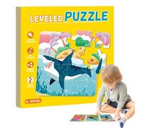 Puzzles For Kids,Magnetic Puzzles for Toddler - Magnetic Cartoon Educational Toys Learning Animal Activities Game for Boys & Girls
