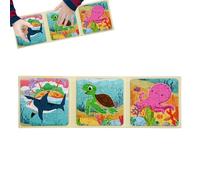 Puzzles For Kids,Travel Puzzles Toys for Kid | Magnetic Learning Activities Game Animal Cartoon Educational Toys for Road Trip