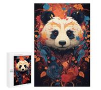 Puzzles for Teenagers 1000 PCS Autumnal Panda Artwork Puzzles for Teenagers Difficult Challenge Train Your Brain And Hands Brainteaser Family Games 1000 PCS