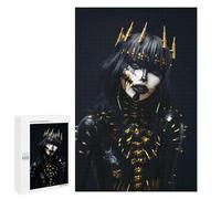 Puzzles for Teenagers 1000 PCS Black And Gold Dark Queen Jigsaws for Adults Puzzle Pattern Assembly Challenging To Complete Family Fun & Game Night 1000 PCS