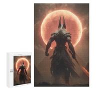 Puzzles for Teenagers 1000 PCS Egyptian God with Sword Puzzles for Teenagers Difficult Challenge Train Your Brain And Hands Brainteaser Family Games 1000 PCS