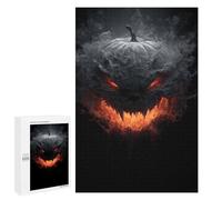 Puzzles for Teenagers 1000 PCS Halloween Pumpkin Horror Artwork-1 Jigsaw for Teenagers Enhance Memory Challenging To Complete Challenging Game Toys 1000 PCS