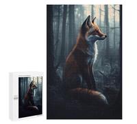 Puzzles for Teenagers 1000 PCS Mystical Forest Fox-1 Puzzle For Teenagers Analysis And Logic Difficult And Challenge Great Gift for Gaming 1000 PCS