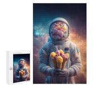 Puzzles for Teenagers 1000 PCS Space Ice Cream Adventure Puzzles for Teenagers Difficult Challenge Train Your Brain And Hands Brainteaser Family Games 1000 PCS