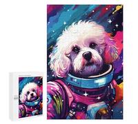 Puzzles for Teenagers 1000 PCS Space Pooch Adventure -8 Puzzles for Teenagers Difficult Challenge Train Your Brain And Hands Brainteaser Family Games 1000 PCS