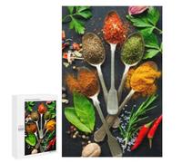 Puzzles for Teenagers 1000 PCS Spice Blends for Cooking-7 Jigsaws for Adults Puzzle Pattern Assembly Challenging To Complete Family Fun & Game Night 1000 PCS