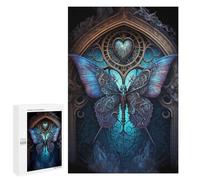 Puzzles for Teenagers 1000 PCS Steampunk Butterfly Art Print Puzzles for Teenagers Difficult Challenge Train Your Brain And Hands Brainteaser Family Games 1000 PCS