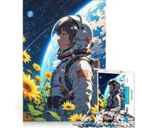Puzzles for Teenagers 1000 Piece A Journey Beyond Earth, Impossible Game, Difficult Challenge, Unique Birthday And Gifts 38x26cm