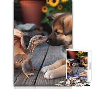 Puzzles for Teenagers 1000 Piece A Magical Encounter Challenging Game Toys Family Activities Educational Toy Size 38x26cm