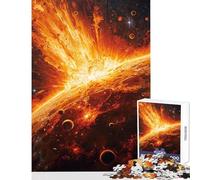 Puzzles for Teenagers 1000 Piece Apocalyptic Cosmic Explosion Educational Games Learning Educational Toy Wall Decor Train Your Brain And Hands (38x52cm)