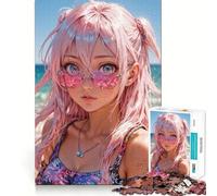 Puzzles for Teenagers 1000 Piece Beachside Beauty Fine Cut Art Smart Mind Activity Cozy Time Play Christmas Calm Gift (50x75cm)
