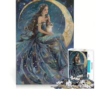 Puzzles for Teenagers 1000 Piece Beautiful Goddess, Brain Teaser Game, Challenging To Complete, Deal As Gifts for The Whole Family 38x52cm
