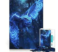Puzzles for Teenagers 1000 Piece Bird Owl Fine Cut Art Smart Mind Activity Cozy Time Play Christmas Calm Gift (38x52cm)