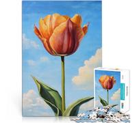 Puzzles for teenagers 1000 Piece Bloom in Tulip Anspruchsvolles Spiel und Familienspaß Geburtstagsgeschenk75x50cm