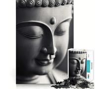 Puzzles for Teenagers 1000 Piece Buddha Statue Close-up - Zen Wall Art Neat Cut Decor Creative Fun Toy Peace Game Play Christmas Art Piece (38x52cm)