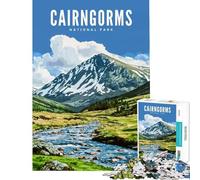 Puzzles for Teenagers 1000 Piece Cairngorms National Park Educational Games Learning Educational Toys Great Gifts And Toys Learning Educational (size 50x75cm)