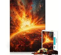 Puzzles for Teenagers 1000 Piece Celestial Cataclysm︰ The Final Burst Clean Edge Game Problem Solve Fun Slow Play Fun Birthday Art Play (38x26cm)