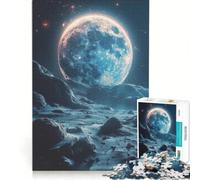 Puzzles for Teenagers 1000 Piece Celestial Wilderness, Hands-on Game, Staycation Kill Time, with Matching Poster And Trivia Sheet 38x26cm