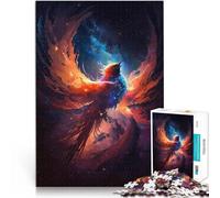 Puzzles for teenagers 1000 Piece Cosmic Space Phoenix Herausfordernd Schwierig Lernspiel für Geburtstag, Weihnachten38x26cm