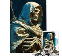 Puzzles for Teenagers 1000 Piece Death's Messenger Adult Puzzles Toy Wall Decor Staycation Kill Time Fun Activities at Home (Size 38x26cm)