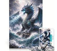 Puzzles for Teenagers 1000 Piece Dragons And Mythological Creatures, Relaxing Games, Difficult Challenge, Artists Collection, Fine Art 38x52cm