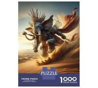 Puzzles for Teenagers 1000 Piece Epic Fantasy Elephant Art Print Jigsaw for Adults Brain Teaser Game Analysis And Logic Challenging Game Gifts 38x26cm/1000pcs