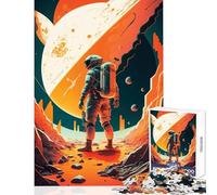 Puzzles for Teenagers 1000 Piece Experience Alien Worlds Home Decoration Toys Funny Gift Educational Game Fun at Home Activities, Size 50x75cm