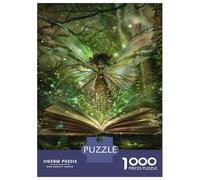 Puzzles for Teenagers 1000 Piece Fairy Book Waterfall Fantasy Jigsaw for Adults Brain Teaser Game Analysis And Logic Challenging Game Gifts 38x26cm/1000pcs