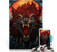 Puzzles for teenagers 1000 Piece Fenrir Color Wolf Intellectual Game 38x52cm deal as gifts for the whole family for Age 14+