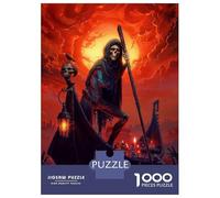 Puzzles for Teenagers 1000 Piece Ferryman of The Underworld Jigsaw Puzzle Brain Teaser Game Presents for Women Christmas Birthday Gifts 70x50cm/1000pcs