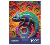 Puzzles for Teenagers 1000 Piece Fractal Guardian of Light Puzzles for Adults Brain Teaser Game Improve Memory Fun Activities at Home 38x26cm/1000pcs