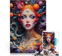 Puzzles for teenagers 1000 Piece Galactic Floral Dream Intellektuelles Spiel Verbessern Sie das Gedächtnis52x38cm