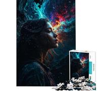 Puzzles for Teenagers 1000 Piece Gazing Cosmic Abyss Relax Games Learning Educational Toys Secret Santa Gifts Precision Cutting (Size 50x75cm)