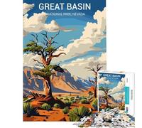 Puzzles for Teenagers 1000 Piece Great Basin National Park Toys Educational Games Educational Game Learning Educational Gifts for Women Men (size 50x75cm)