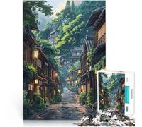 Puzzles for teenagers 1000 Piece Green Street Spielzeug für die ganze Familie Verbessern Sie das Gedächtnis75x50cm